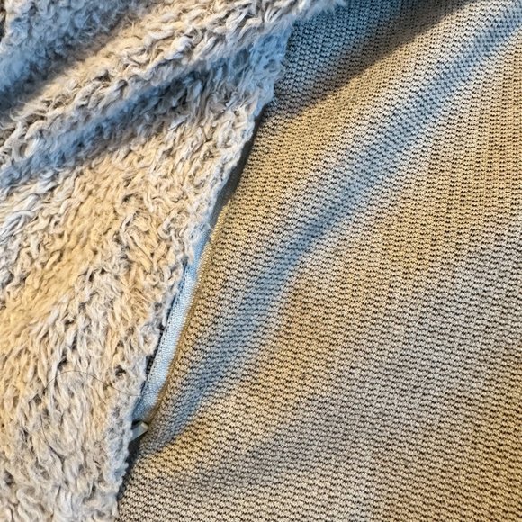 Zip up Sherpa Style Fuzzy Sweatshirt Jacket - Picture 9 of 12